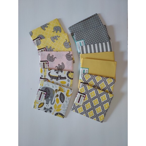 Fat Quarter 18 X 21 Sewing Quilting Waverly And Fabric Editions 12 Squares NEW - Picture 2 of 2